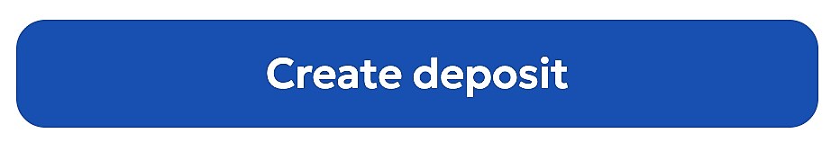 Create deposit button in Aurum back office